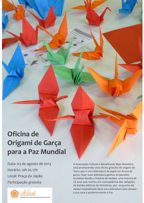 Cartaz_oficina de origami_2013